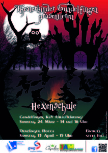 Flyer-Plakat Hexenschule