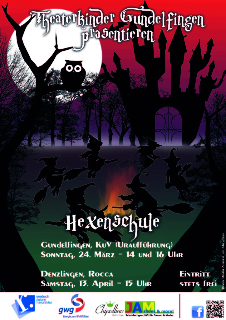 Flyer-Plakat Hexenschule
